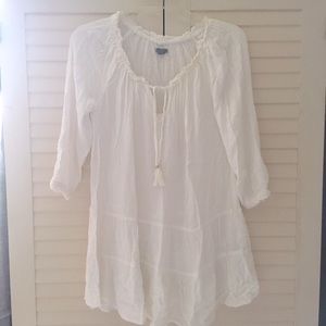 Aerie white tunic